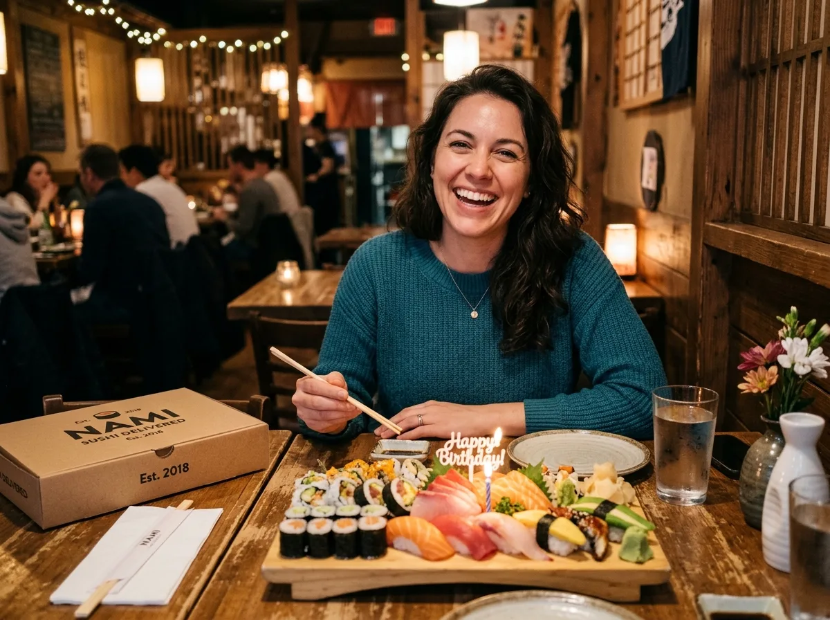 Portrait of Dinara S., a returning customer